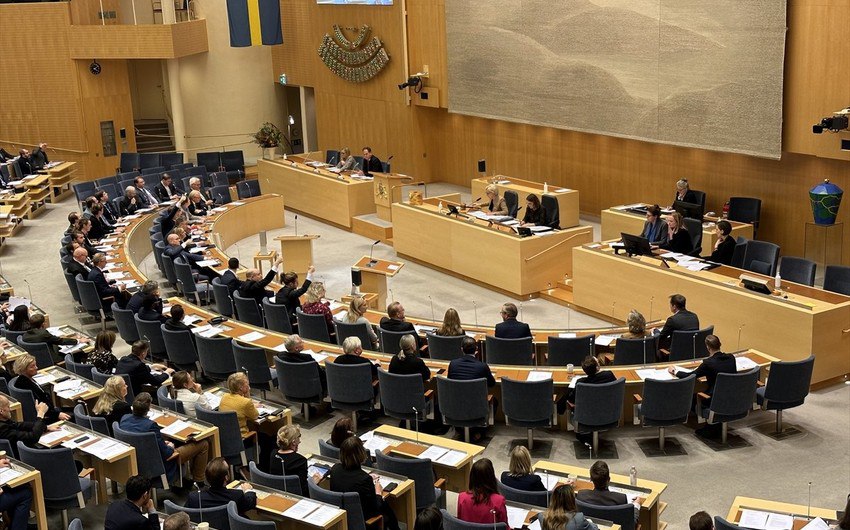 İsveç parlamenti il ərzində Ukraynaya 284 milyon dollarlıq hərbi yardım ayırıb