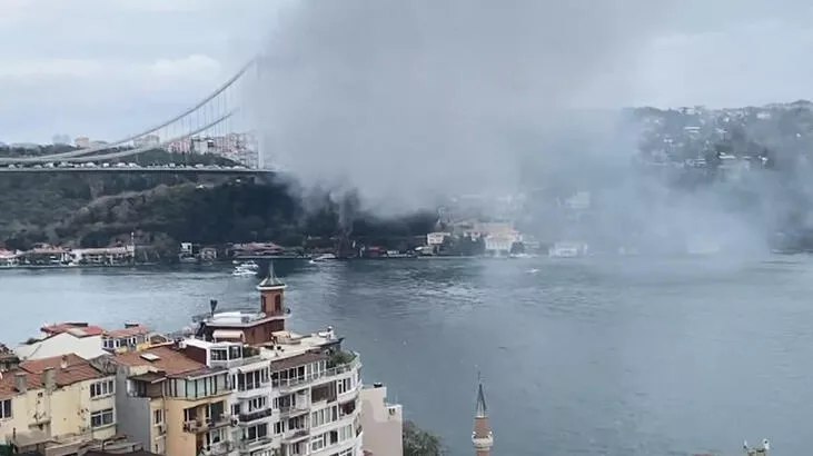 İstanbulda güclü yanğın olub - VİDEO