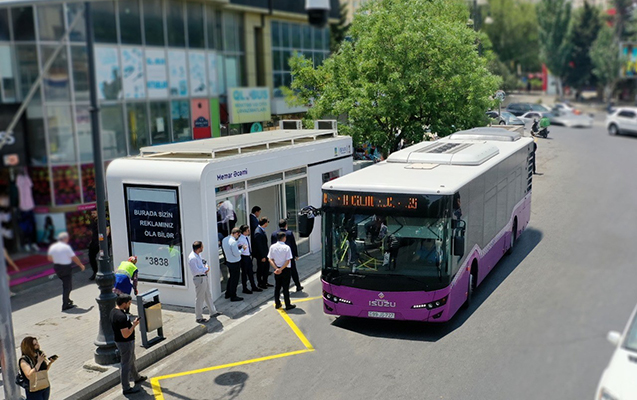 Görmə imkanları məhdud vətəndaşlar üçün YENİLİK – Avtobuslarda dayanacaq adları SƏSLƏNDİRİLİR