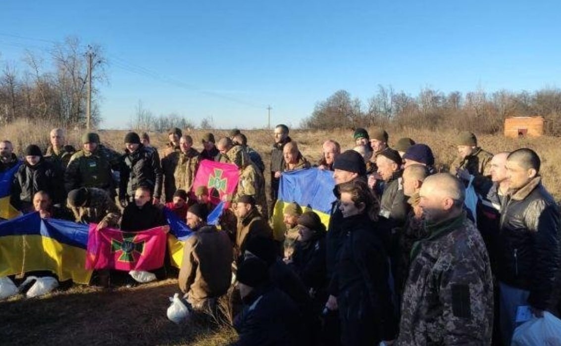 Ukrayna 60 əsgərini əsirlikdən geri qaytardı