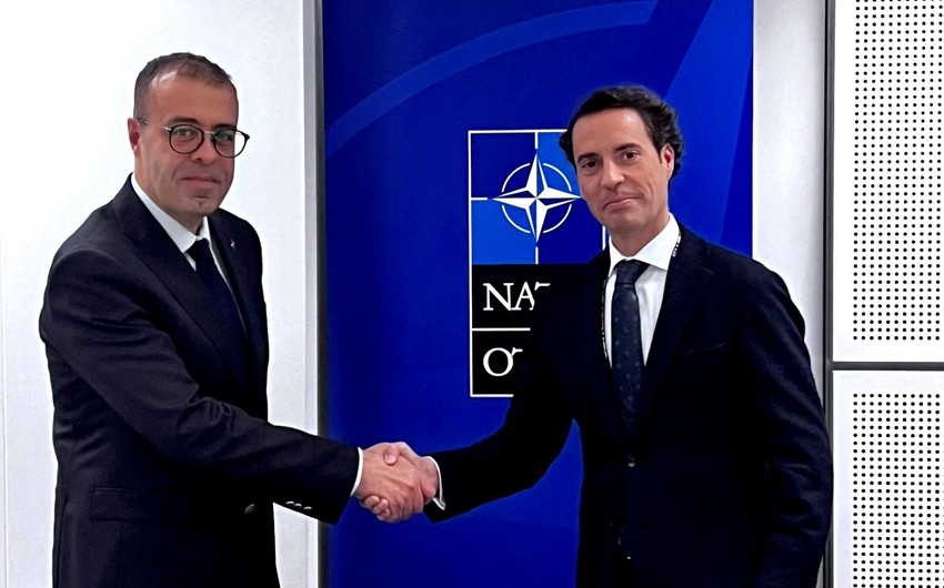 NATO-Azərbaycan arasında enerji təhlükəsizliyi ilə bağlı müzakirələr aparılıb - FOTO