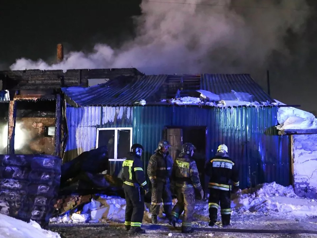 Rusiyada qocalar evində FACİƏ: 20 ölü... - VİDEO 