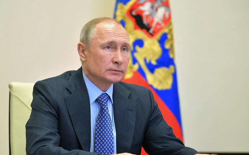 Putin Prezidentlərə üzük bağışladı - FOTO 