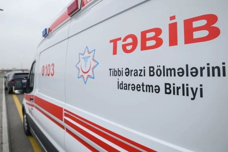 TƏBİB Bakıdakı qəza ilə bağlı məlumat yaydı: 4 ölü, 1 yaralı var