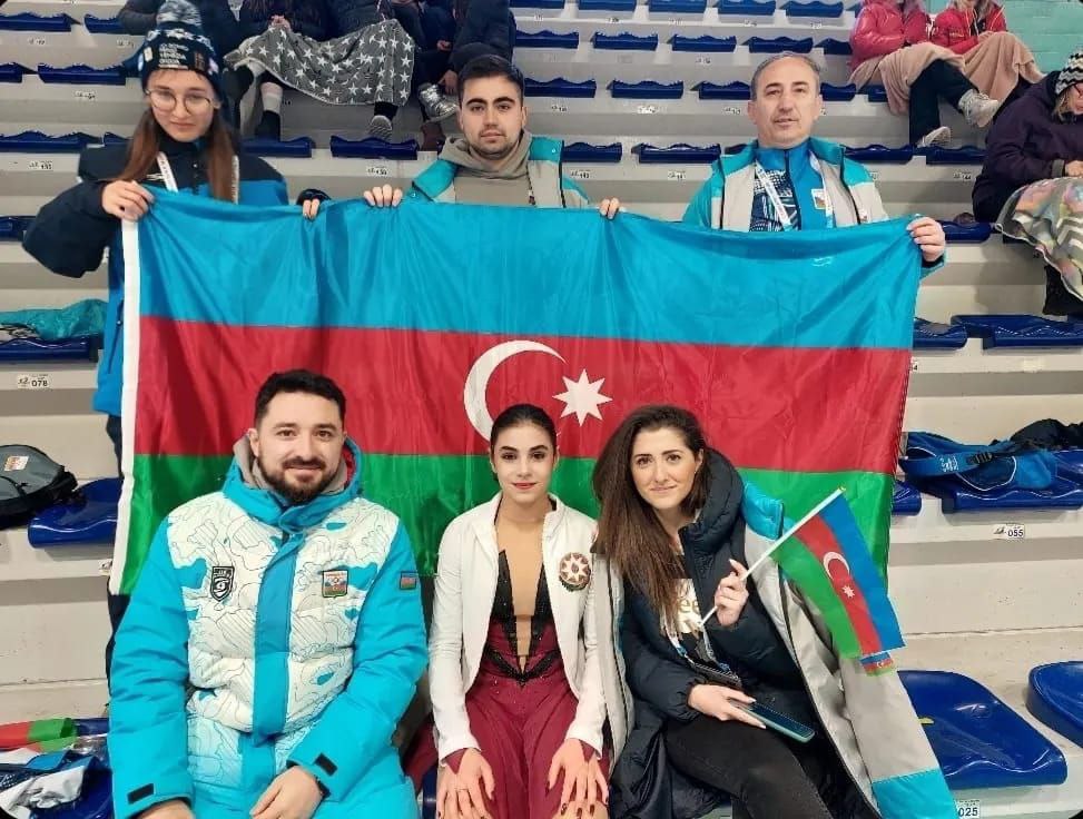 İdmançımız Avropa Gəncləri Qış Olimpiya Festivalında ilk çıxışını etdi - VİDEO 