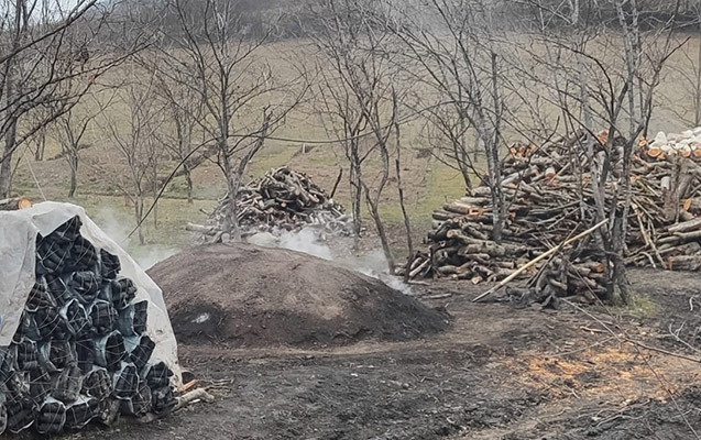 Qanunsuz kömür istehsal edən quyular aşkarlandı - FOTO 