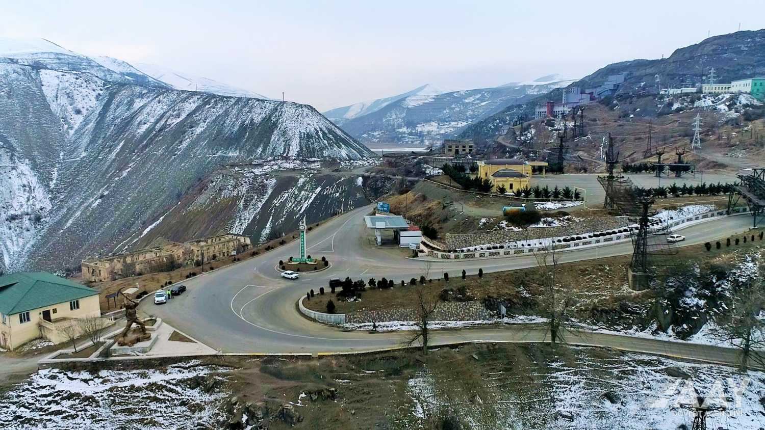Daşkəsən–Xoşbulaq–Astaf avtomobil yolu yenidən qurulub - FOTO/VİDEO