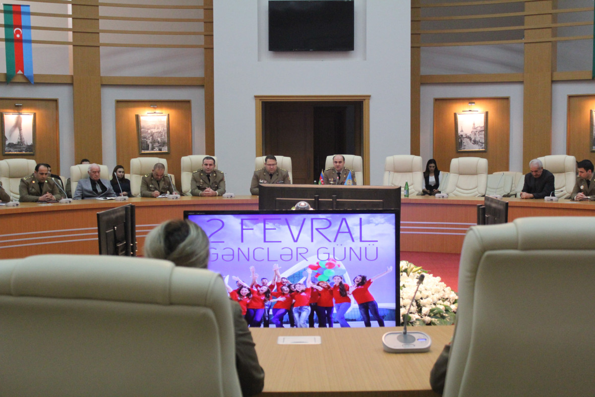 FHN Akademiyasında Gənclər Günü ilə bağlı tədbir keçirildi - FOTO FHN Akademiyasında Gənclər Günü ilə bağlı tədbir keçirildi - FOTO