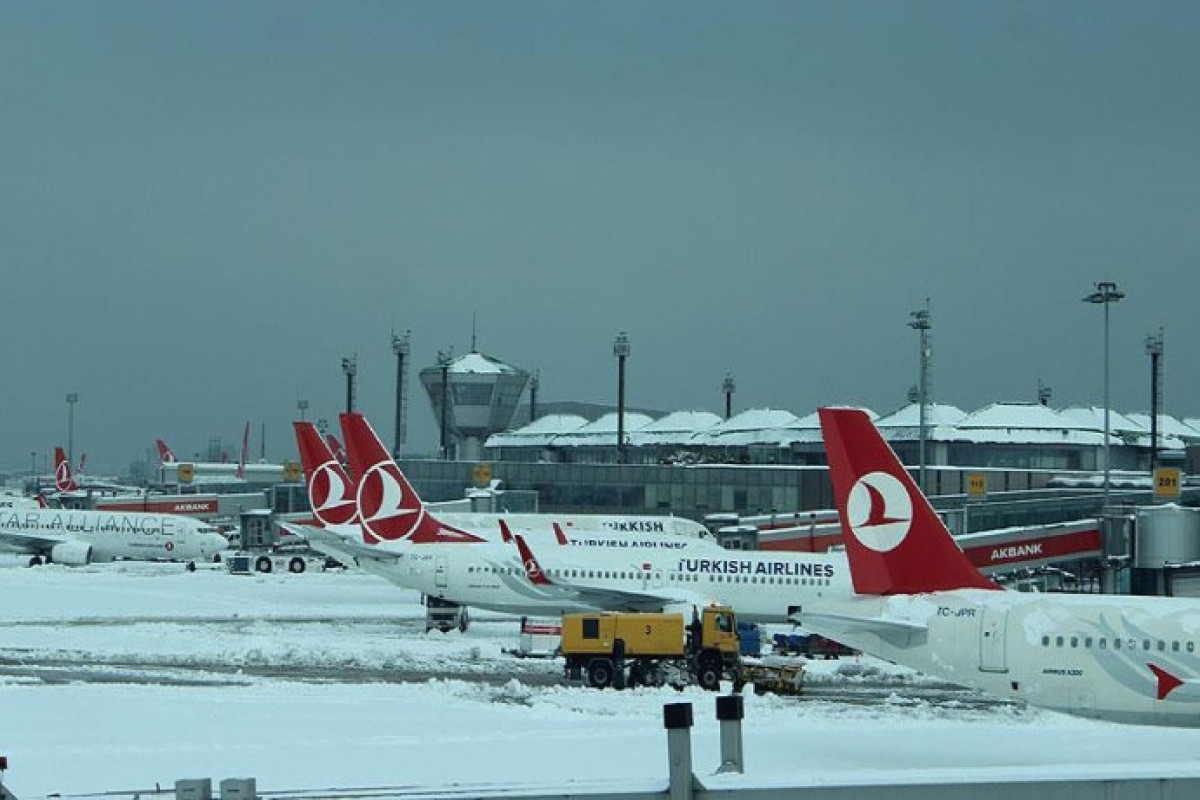 İstanbul Hava Limanında 238 reys ləğv edilib - Qara görə…