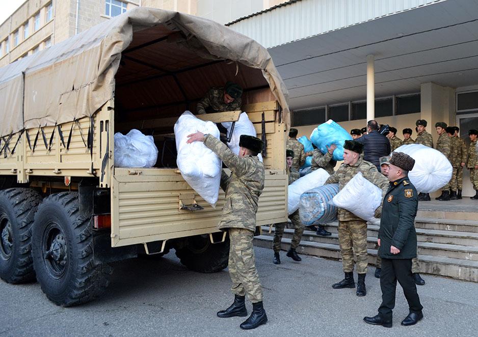 Azərbaycan Türkiyəyə 1541 ton yardım GÖNDƏRİB