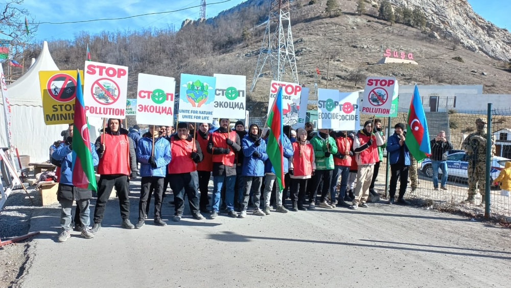 Laçın-Xankəndi yolunda etirazlar 68 gündür DAVAM EDİR 