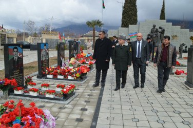 Balakəndə məskunlaşan Xocalı ailələri ilə görüş KEÇİRİLDİ - FOTO 