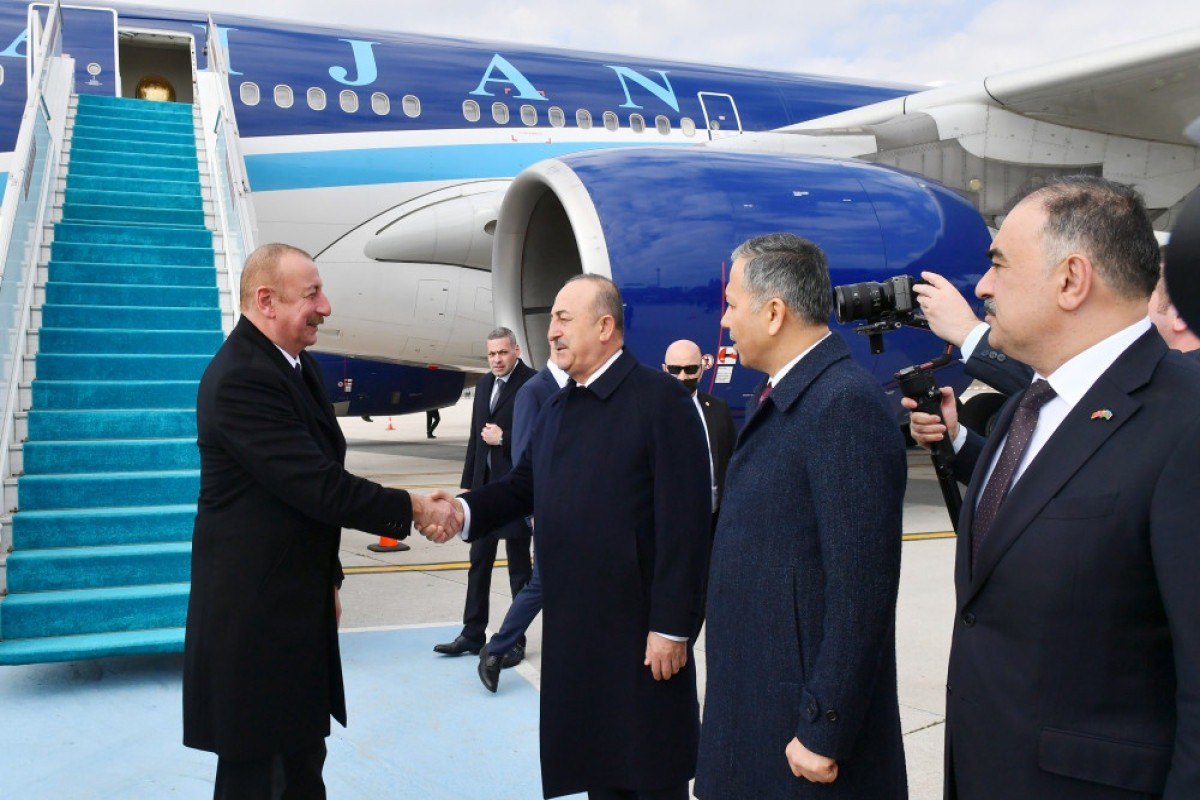 Prezident İlham Əliyev Türkiyədə işgüzar SƏFƏRDƏ - FOTO