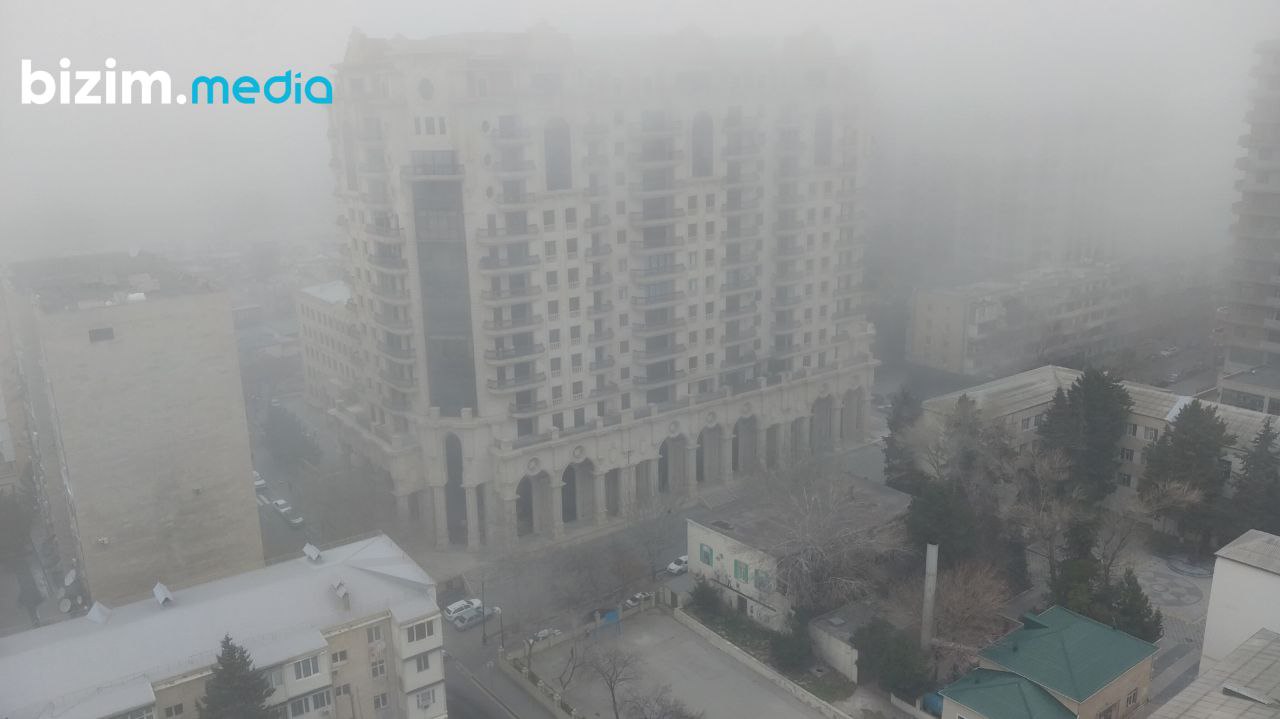 Bu gün Bakının havasında dəm qazı normadan YÜKSƏKDİR 