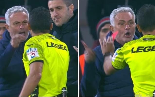 Mourinyo baş hakimi təhqir etdi və qovuldu