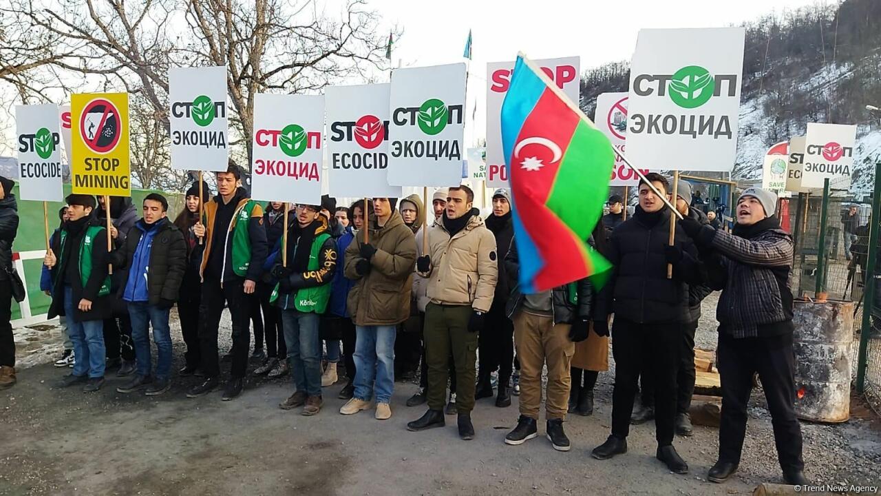 Laçın-Xankəndi yolunda ekoaksiyanın 80-ci GÜNÜ 