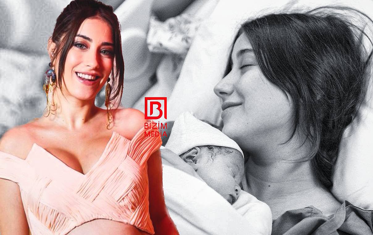 Hazal Kaya yeni doğulan körpəsinin ilk görüntüsünü PAYLAŞDI - FOTO 