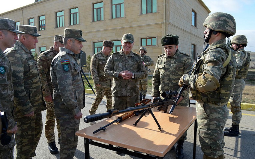 NATO generalı azərbaycanlı hərbçilərlə GÖRÜŞDÜ - FOTO