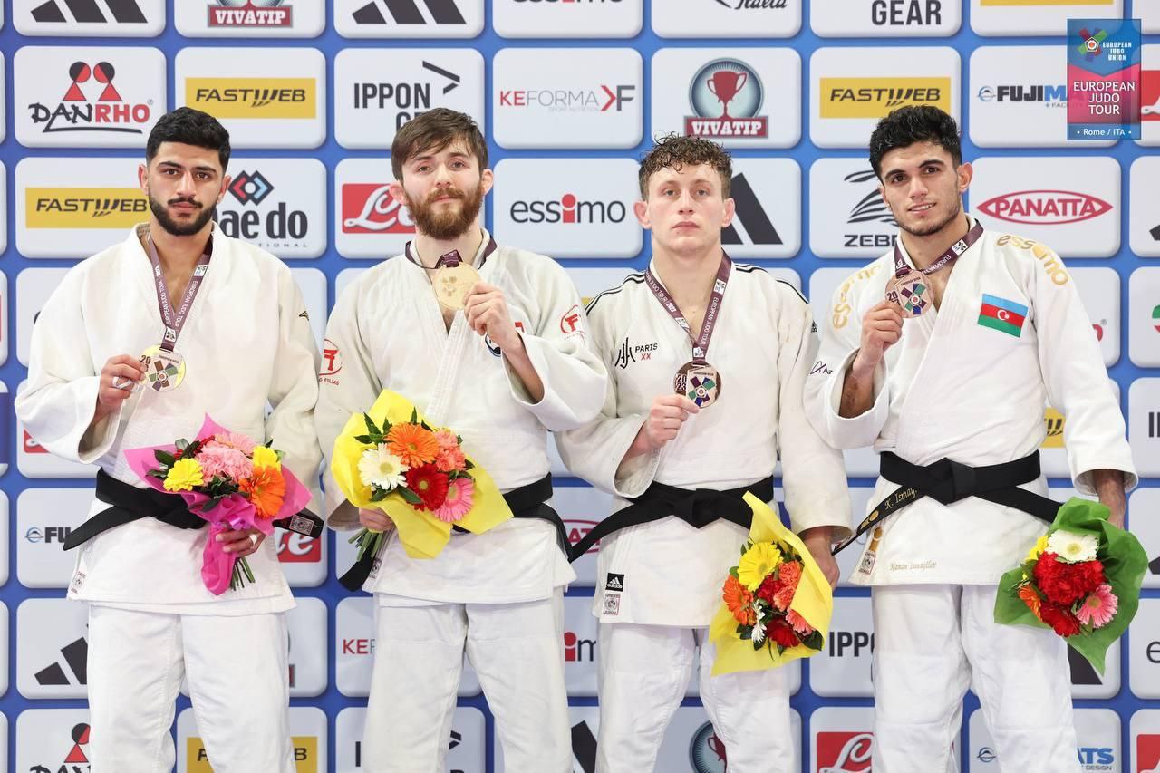 Kənan İsmayılov Roma Açıq Avropa turnirində bürünc medal qazandı