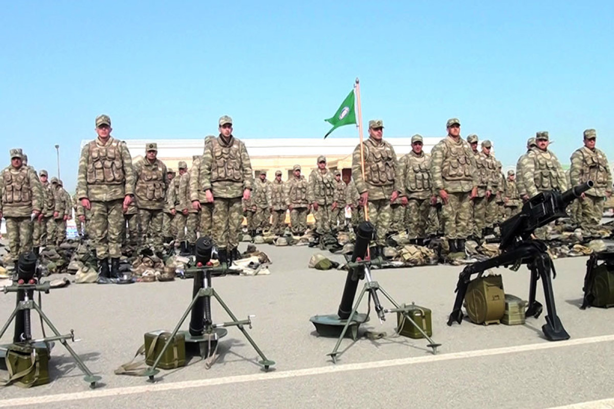 Azərbaycan Ordusunun döyüş hazırlığı yoxlanıldı – FOTO 
