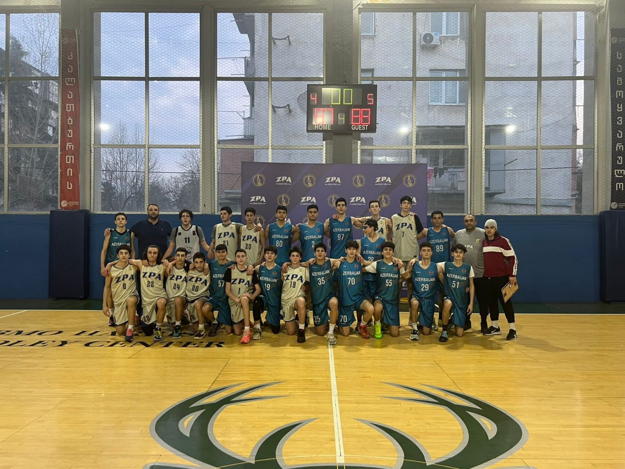 Yeniyetmə basketbolçularımız Gürcüstanda növbəti qələbəsini qazanıb