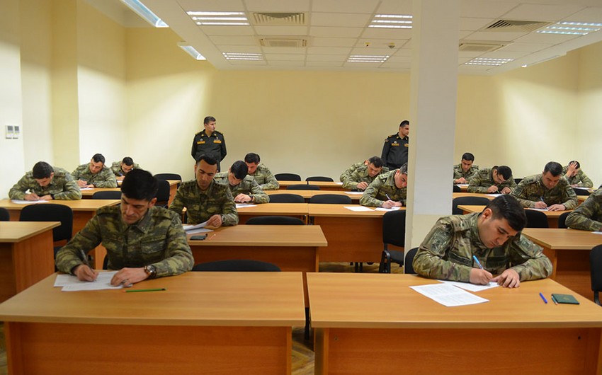 Ordumuzun kadr orqanı işçiləri ilə keçirilən təkmilləşdirmə kursu BAŞA ÇATDI - FOTO 