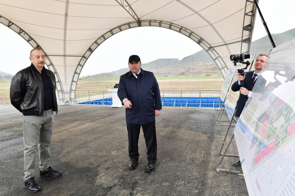 Prezident Suqovuşanda turizm infrastruktur obyektlərinin tikintisi ilə tanış oldu