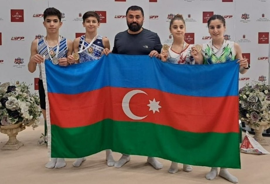 Azərbaycan gimnastları beynəlxalq turnirdə 4 medal qazandılar
