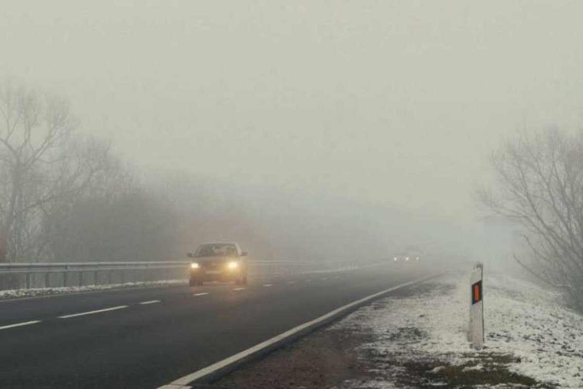 Azərbaycanın bəzi rayonlarında yollar dumanlı olacaq - XƏBƏRDARLIQ