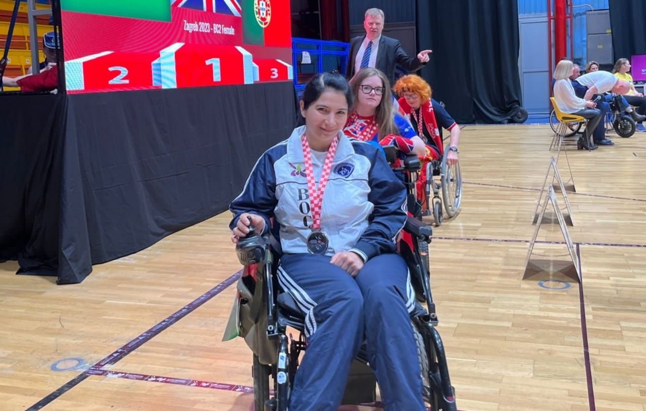 Paralimpiyaçımız Xorvatiyada gümüş medal qazandı