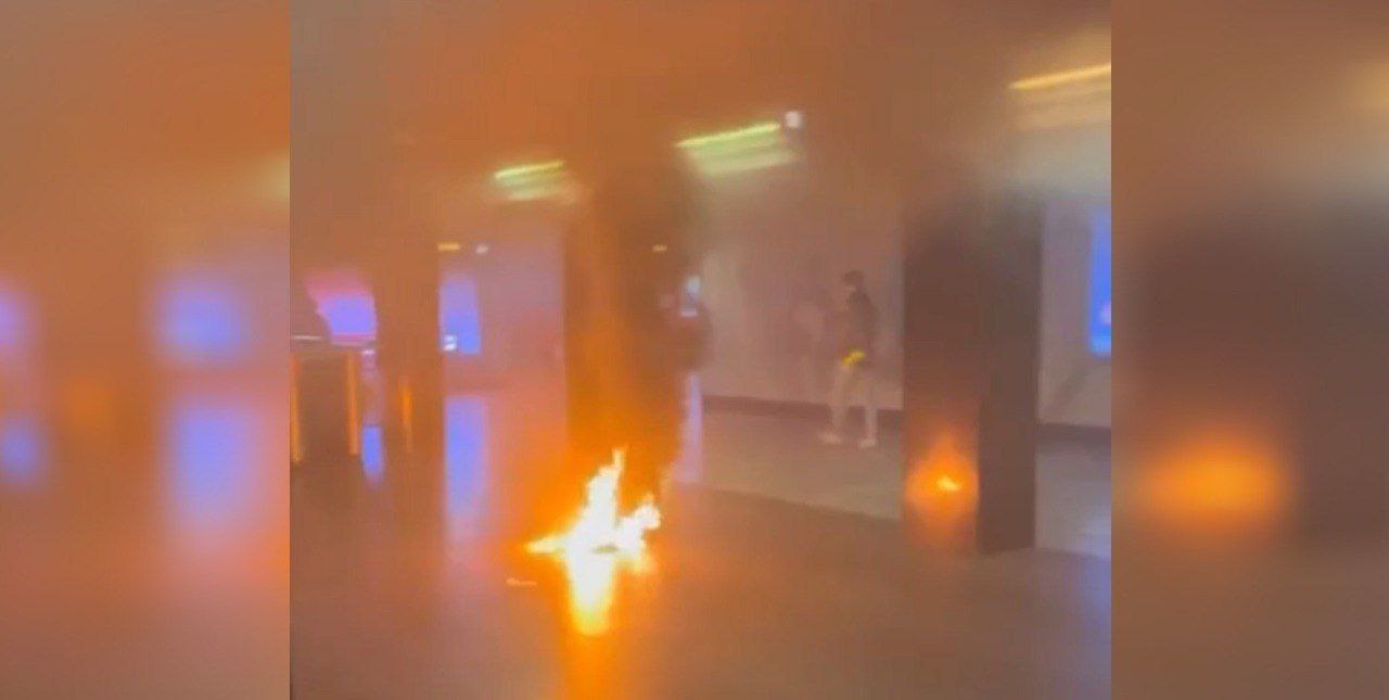 Bakı metrosunda YANĞIN: Dağılan xlor reaksiyaya girdi - VİDEO
