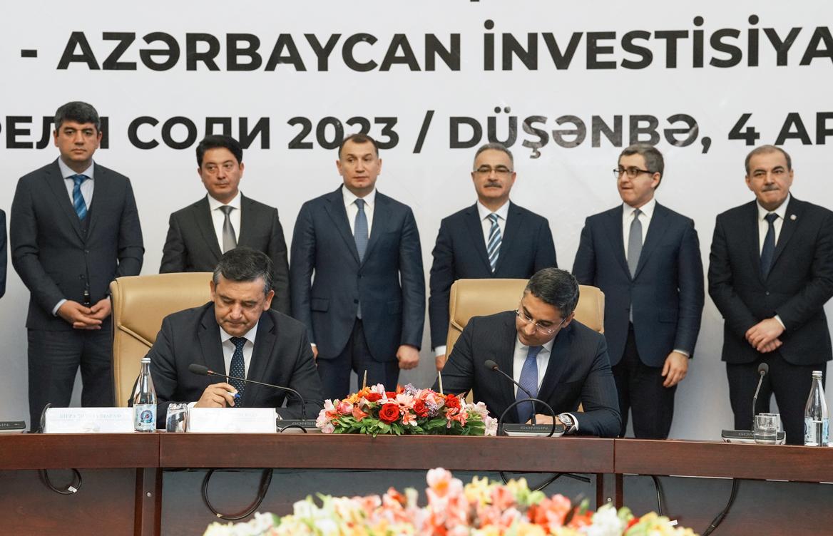 Azərbaycanla Tacikistan arasında anlaşma memorandumları imzalandı - FOTO Azərbaycanla Tacikistan arasında anlaşma memorandumları imzalandı - FOTO