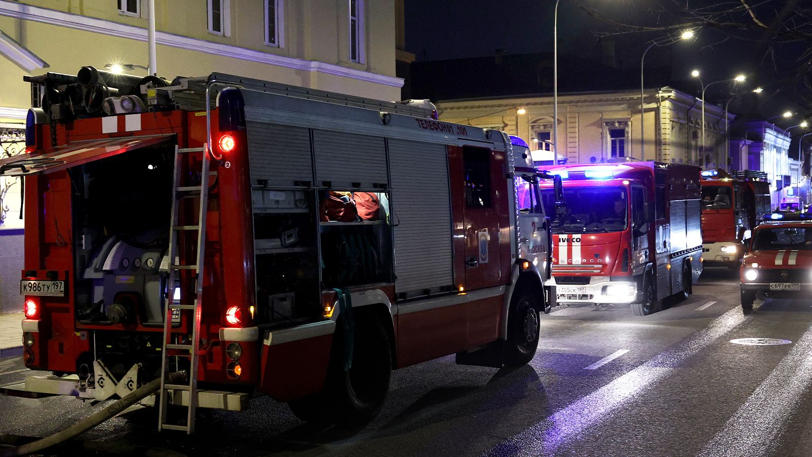 Rusiya Müdafiə Nazirliyinin binasında yanğına ÇAYDAN səbəb olub