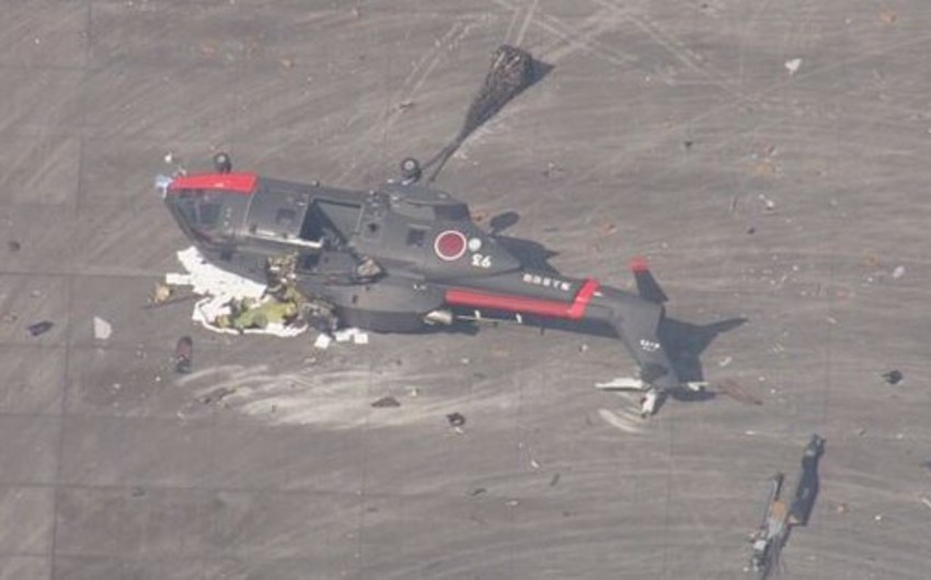 Yaponiyada hərbi helikopter radarlardan yoxa çıxıb