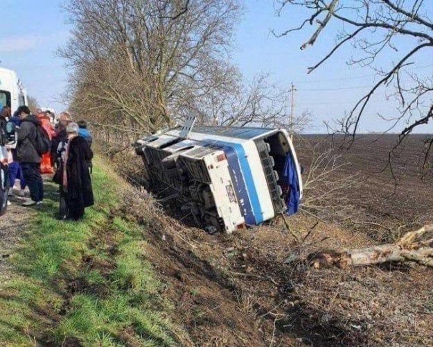 Moldovadan Kiyevə gedən avtobus QƏZAYA DÜŞDÜ – 9 yaralı var 