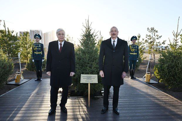 Astanada Heydər Əliyev küçəsinin açılışı oldu - FOTO/VİDEO