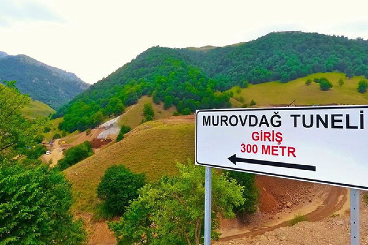 Murovdağ tunelində 14 keçidin tikintisi YEKUNLAŞDI - VİDEO