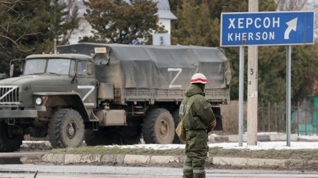 Rusiya Ordusu Xersona HÜCUM EDİB - Ölən və yaralananlar var 