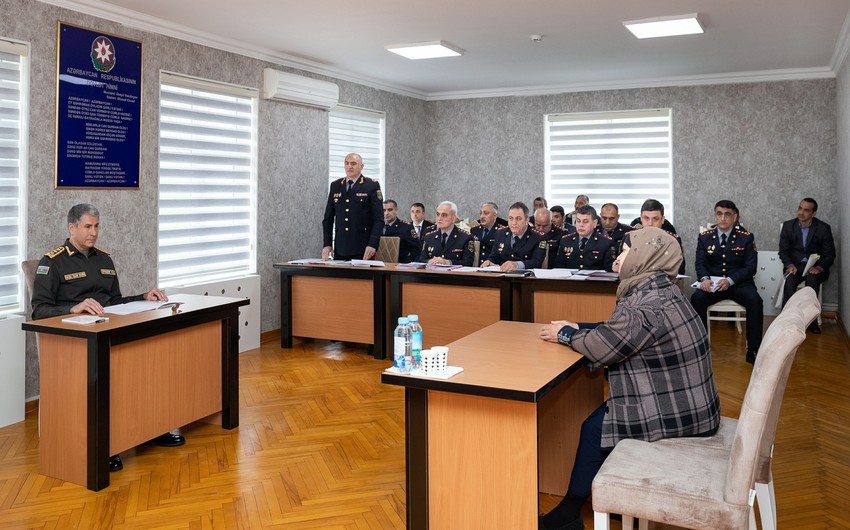 Daxili işlər naziri Sabirabadda vətəndaş qəbulu KEÇİRDİ - FOTO 