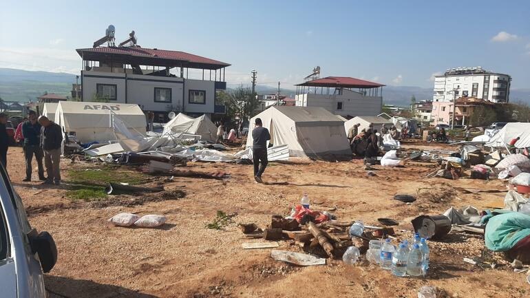 Kahramanmaraşda indi də fırtına dağıntılara SƏBƏB OLDU 