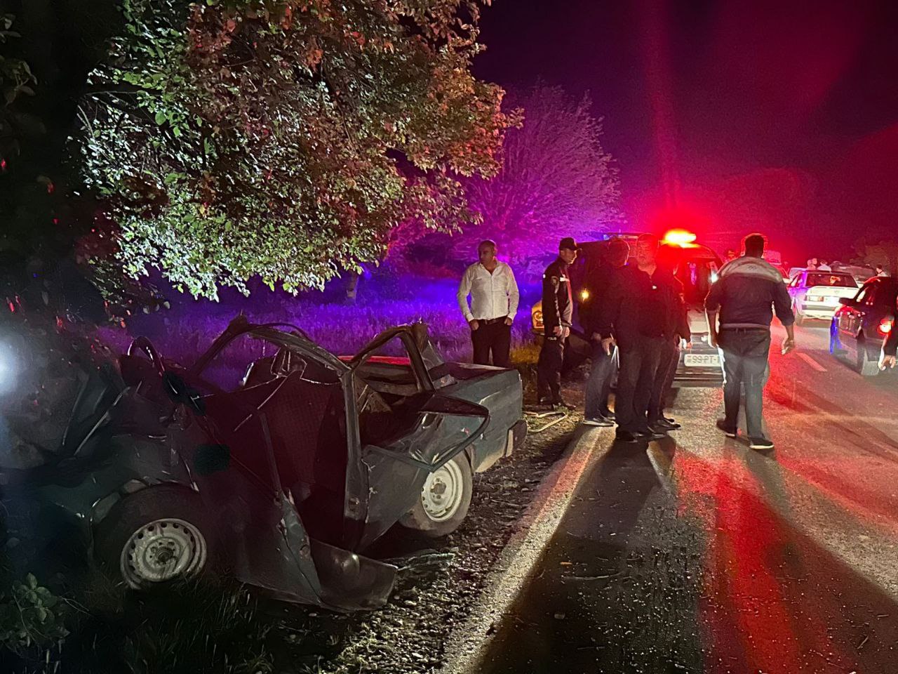 Ağdamda DƏHŞƏTLİ QƏZA: Ölən və yaralılar var - FOTO 