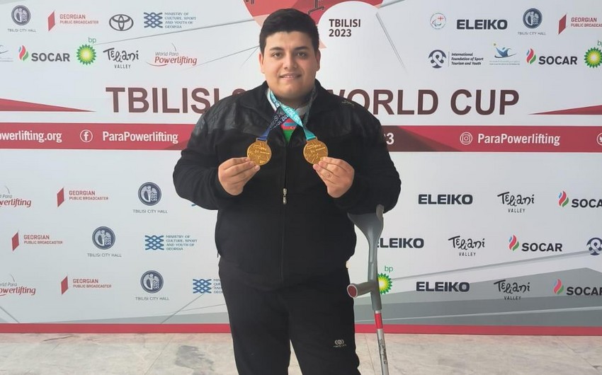 Daha iki idmançımız Dünya Kubokunda qızıl medal qazandı - FOTO  