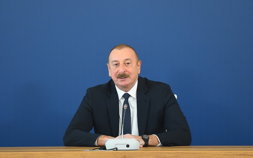 Dövlət başçısı: “Ermənistan torpaqları geri qaytarmaq istəmirdi”