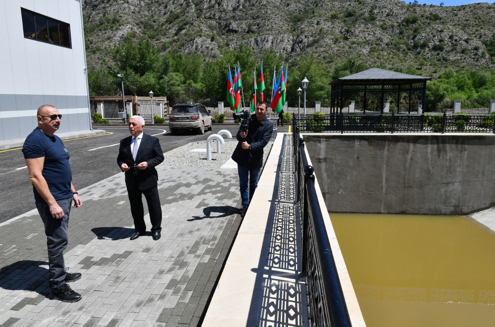 Prezident Zəngilanda “Sarıqışlaq” SES-in inşası ilə tanış olub - FOTO-VİDEO/YENİLƏNİB 