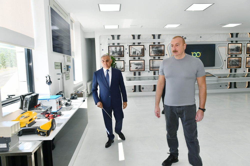 “Hadrut” qovşaq yarımstansiyası və İdarəetmə Mərkəzi istifadəyə verilib - FOTO/VİDEO