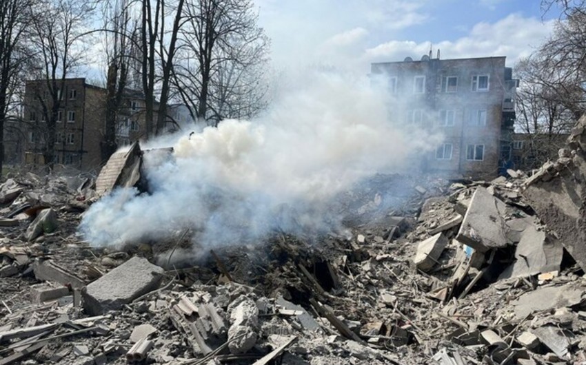 Rusiya Ordusu Kupyanska raket zərbələri endirib