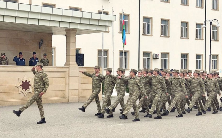 Hərbi Hava Qüvvələrində təkmilləşdirmə kursunun ilk buraxılış mərasimi keçirilib - FOTO 