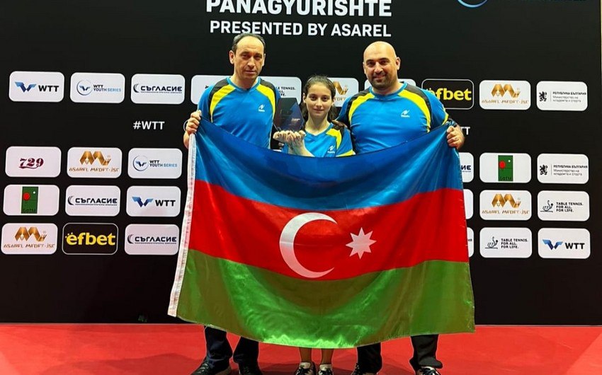 Stolüstü tennisçimiz beynəlxalq yarışda bürünc medal aldı