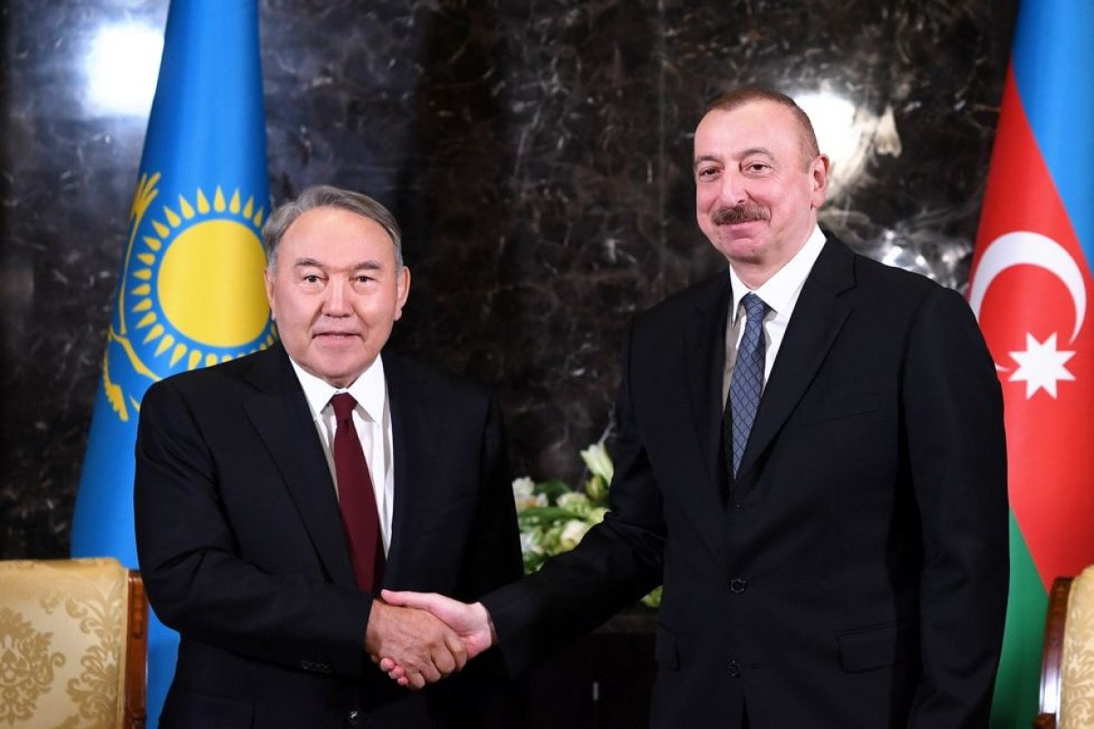 Nursultan Nazarbayev İlham Əliyevi təbrik edib