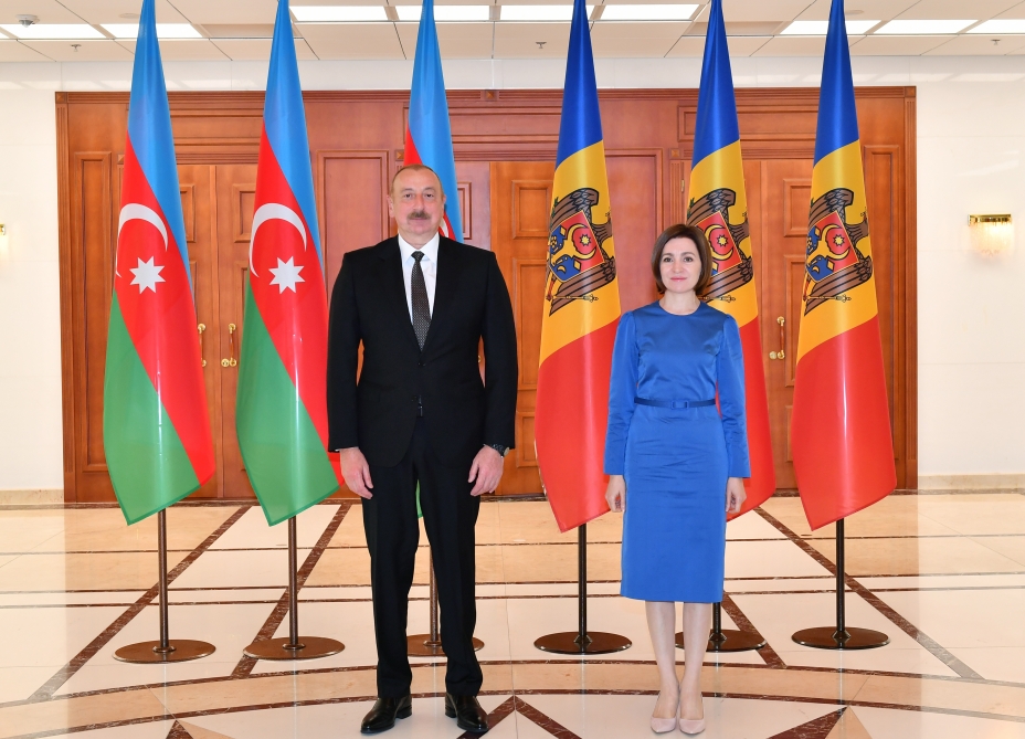 Kişineuda İlham Əliyevin Moldova Prezidenti ilə görüşü olub - FOTO 